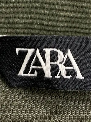 ZARA/ザラ/シャツ/ブラウス/トップス/カーキ/USA L