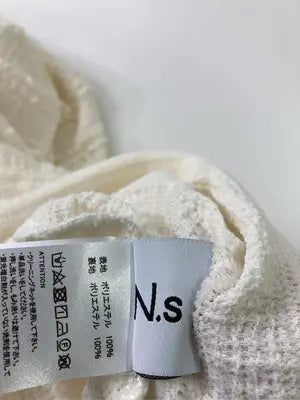 N.s/ドレス/ワンピース/ドレス/アイボリー/F