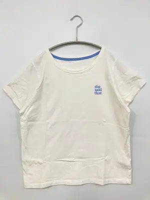 she said that/Tシャツ/カットソー/トップス/ホワイト/FREE