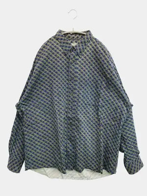tribute/シャツ/ブラウス/トップス/ネイビー/XL