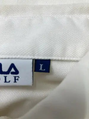FILA GOLF/フィラゴルフ/ポロシャツ/トップス/アイボリー/L