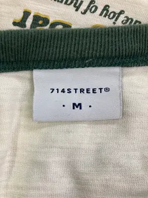 714STREET/Tシャツ/カットソー/トップス/アイボリー/M