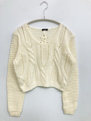 ANGELINA/アンジェリーナ/ニット/セーター/トップス/アイボリー