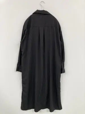 UNIQLO/ユニクロ/シャツワンピース/ワンピース/ドレス/ブラック/L