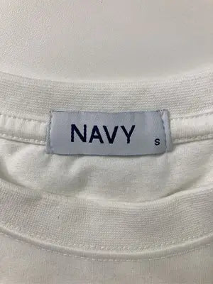 NAVY/ネイビー/Tシャツ/カットソー/トップス/ホワイト/S