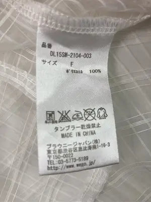 DISPARK/Tシャツ/カットソー/トップス/ホワイト/F
