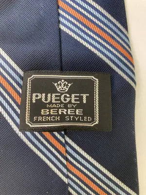 PUEGET/ネクタイ/ファッション雑貨/ネイビー