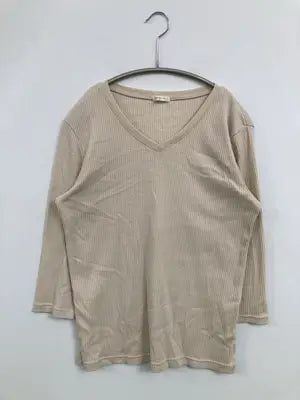 CINEMA CLUB/シネマクラブ/Tシャツ/カットソー/トップス/ベージュ/L