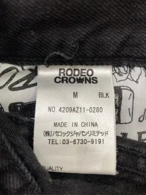 RODEO CROWNS/ロデオクラウンズ/デニムパンツ/パンツ/ブラック/M