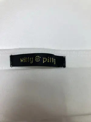 witty pitty/チューブトップ/トップス/ホワイト/M