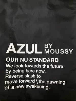AZUL by MOUSSY/アズールバイマウジー/トートバッグ/バッグ/ブラック
