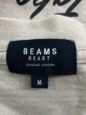 BEAMS/ビームス/Tシャツ/カットソー/トップス/ベージュ/M