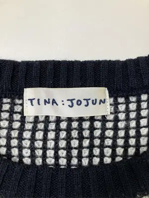 TINA:JOJUN/ティーナジョジュン/ニット/セーター/トップス/ブラック/M