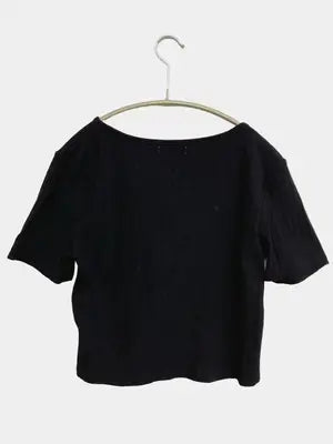 ems excite/エムズエキサイト/Tシャツ/カットソー/トップス/ブラック/F