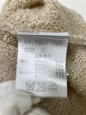COCO DEAL/ココディール/ニット/セーター/トップス/ベージュ/2