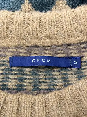 CPCM/シーピーシーエム/ニット/セーター/トップス/グリーン/M