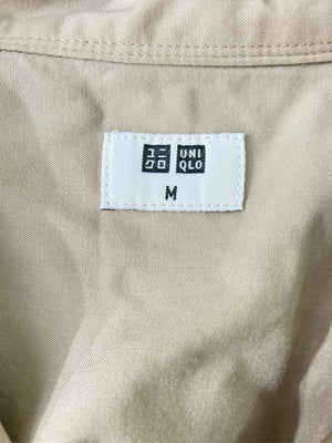 UNIQLO/ユニクロ/シャツ/ブラウス/トップス/ベージュ/M