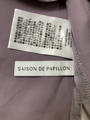 SAISON DE PAPILLON/セゾンドゥパピヨン/シャツ/ブラウス/トップス/ブラウン/M