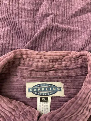 SUPPLIES/シャツ/ブラウス/トップス/パープル/XL