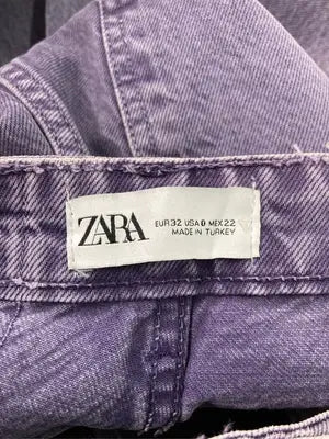 ZARA/ザラ/デニムパンツ/パンツ/パープル/0