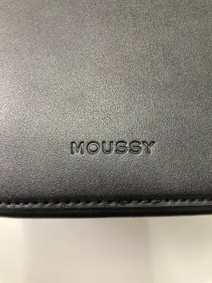 MOUSSY/マウジー/ハンドバッグ/バッグ/ブラック