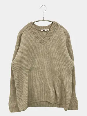 UNIQLO U/ユニクロユー/ニット/セーター/トップス/ベージュ/L