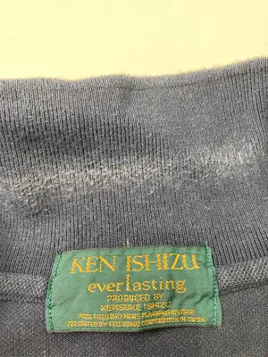 KEN ISHIZU/ポロシャツ/トップス/ネイビー/L