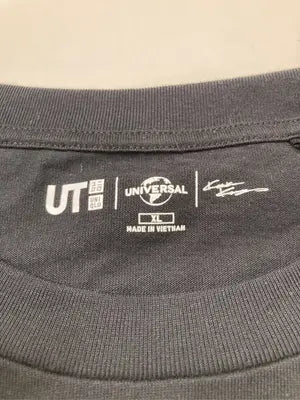 UNIQLO/ユニクロ/Tシャツ/カットソー/トップス/ブラック/XL