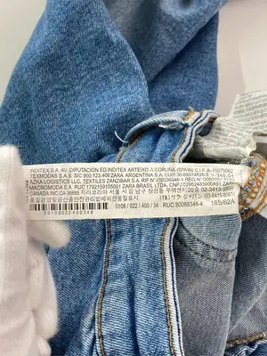 ZARA/ザラ/デニムパンツ/パンツ/ブルー/EUR 34
