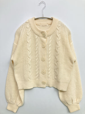 ehka sopo/エヘカソポ/カーディガン/ボレロ/トップス/アイボリー/F