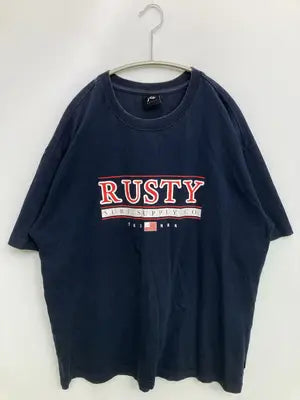 Rusty/ラスティ/Tシャツ/カットソー/トップス/ネイビー/XL