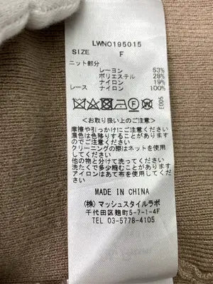 Lily brown/リリーブラウン/ワンピース/ワンピース/ドレス/ベージュ/F