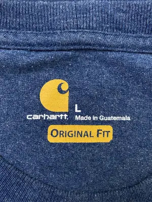Carhartt/カーハート/Tシャツ/カットソー/トップス/ネイビー/L