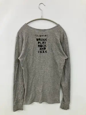 DALUC/Tシャツ/カットソー/トップス/グレー/M