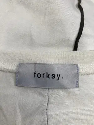 forksy./フォルクシー/Tシャツ/カットソー/トップス/ホワイト/F