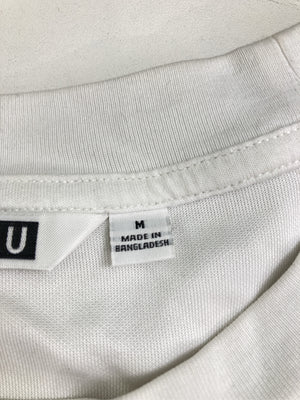 UNIQLO/ユニクロ/Tシャツ/カットソー/トップス/ホワイト/M