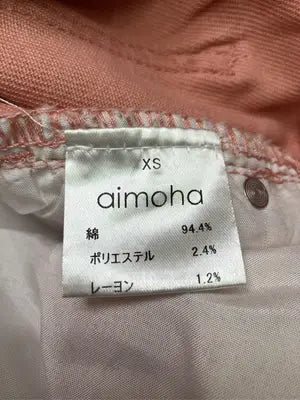 aimoha/アイモハ/デニムパンツ/パンツ/ピンク/XS