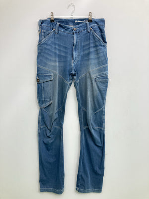 FieldCore/フィールドコア/デニムパンツ/パンツ/ブルー/L