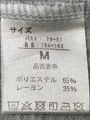 iro no hi/Tシャツ/カットソー/トップス/グレー/M