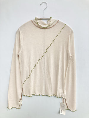 gleam/グリーム/ニット/セーター/トップス/アイボリー/M