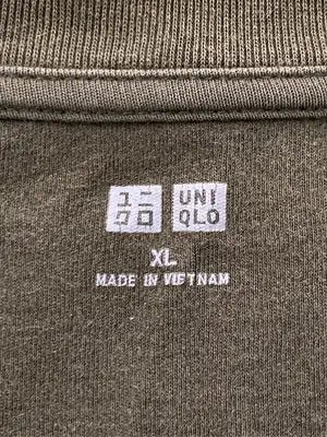 UNIQLO/ユニクロ/Tシャツ/カットソー/トップス/カーキ/XL