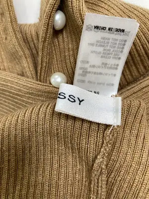 MOUSSY/マウジー/ニット/セーター/トップス/ブラウン/FREE