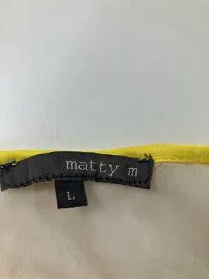 matty m/シャツ/ブラウス/トップス/ベージュ/L