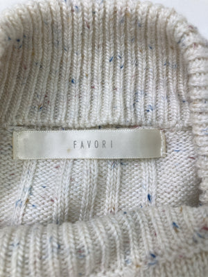 favori/ファボリ/ニット/セーター/トップス/アイボリー/38