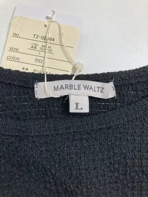 Marble Waltz/マーブルワルツ/Tシャツ/カットソー/トップス/ブラック/L
