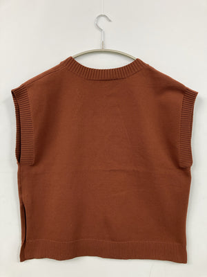 KBF/ケービーエフ/ベスト/トップス/ブラウン/One