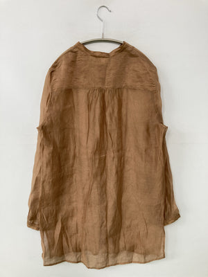 CHICO`S/シャツ/ブラウス/トップス/ブラウン/1