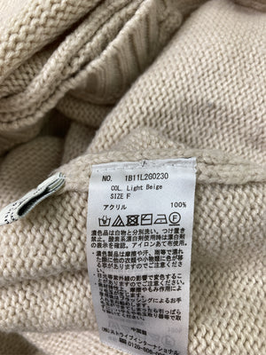 earth/アース/ニット/セーター/トップス/ベージュ/F