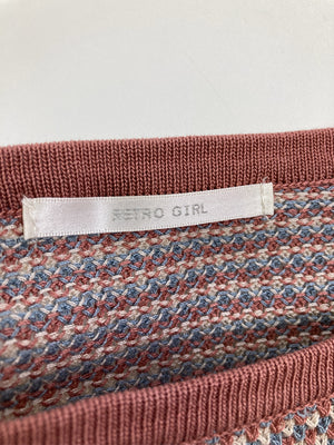 RETRO GIRL/レトロガール/ニット/セーター/トップス/ブラウン/F