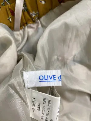 OLIVE des OLIVE/オリーブデオリーブ/ロングスカート/スカート/ブラウン/M  ウエスト64～70